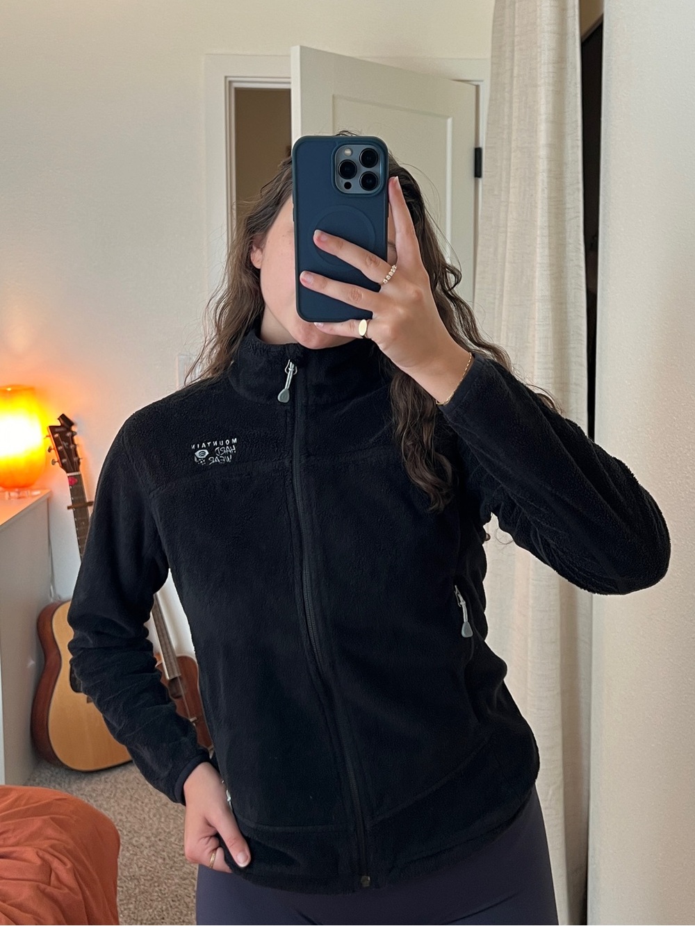 Mountain Hardwear Women's Black Fleece Jacket